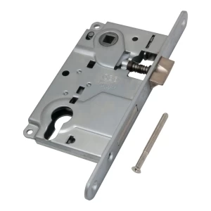 Корпус врезного замка под цилиндр CENTRO B01025.50.06 ригель+защёлка (никель)