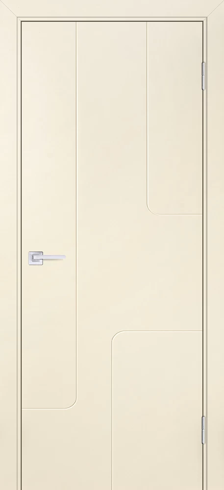 Фото Межкомнатная дверь Смальта-Лайн 01 Слоновая кость ral 1013