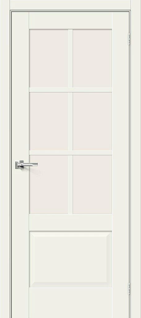 Фото Межкомнатная дверь Прима-13.0.1 White Mix BR4154